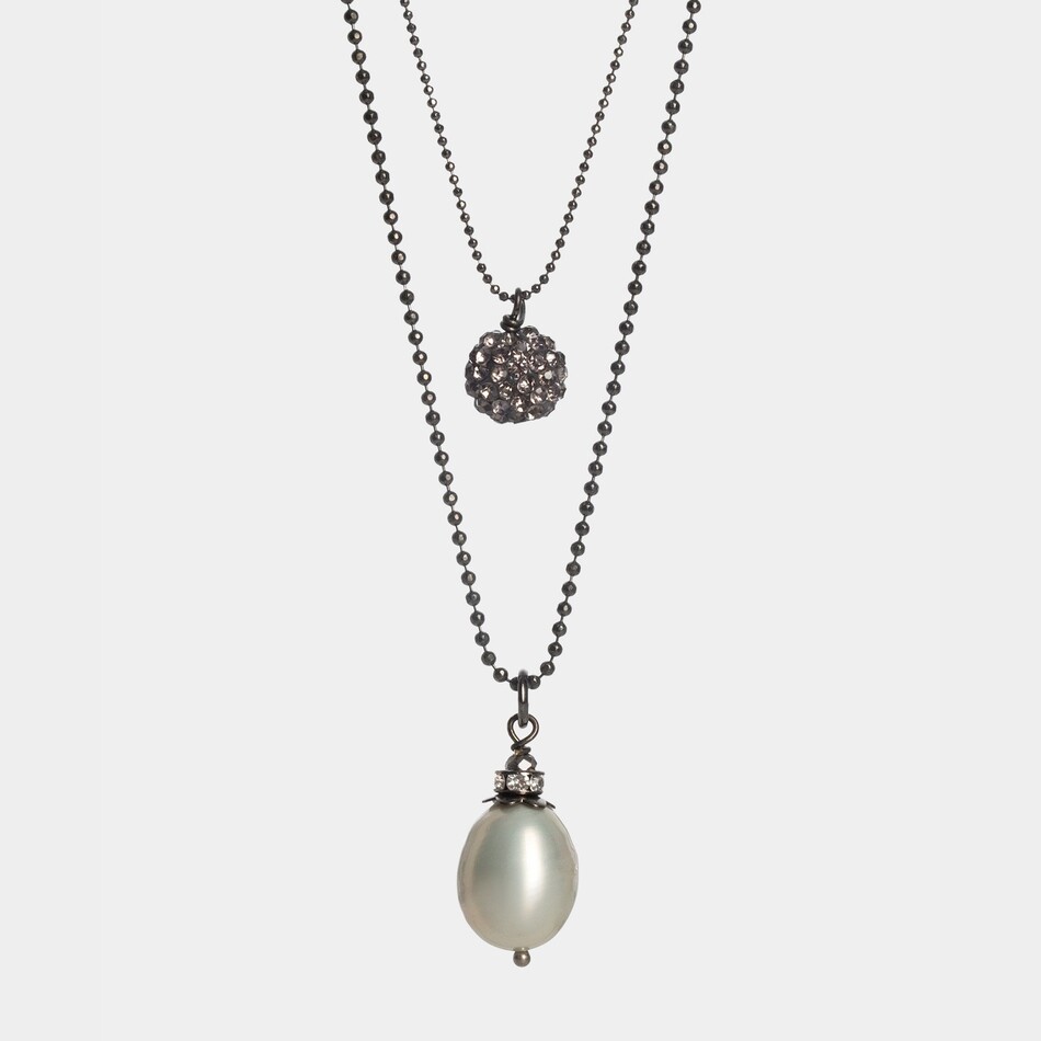 Pearly Morning Egg with Crystal ball